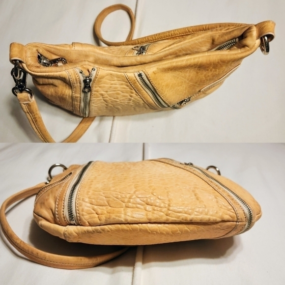 Marc by Marc Jacobs Flash Kelsey Leather Shoulder Bag Yellow - Picture 8 of 13